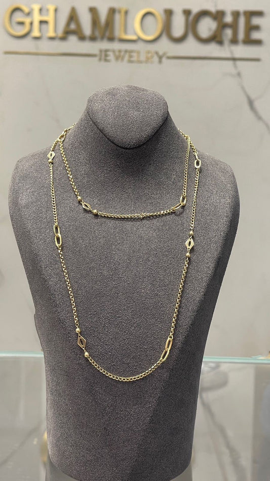 18K Gold Multi-Wear Necklace