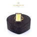 18K Gold Ring Frame For 24K 1g Lady Fortuna with Stones