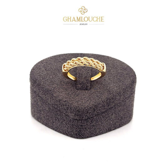 18K Gold Modern Ring