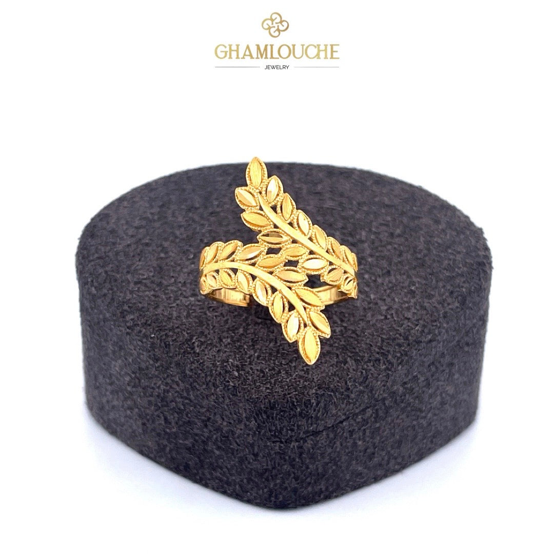 21K Gold Modern Ring