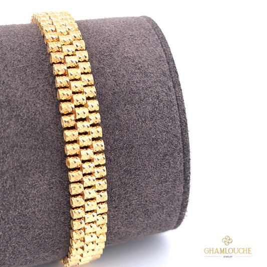 18K Italian Gold Modern Bracelet