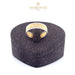 18K Italian Yellow and White Gold Ring