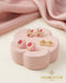 18K Gold Flower Kid’s Girl Stud Earrings with Enamel