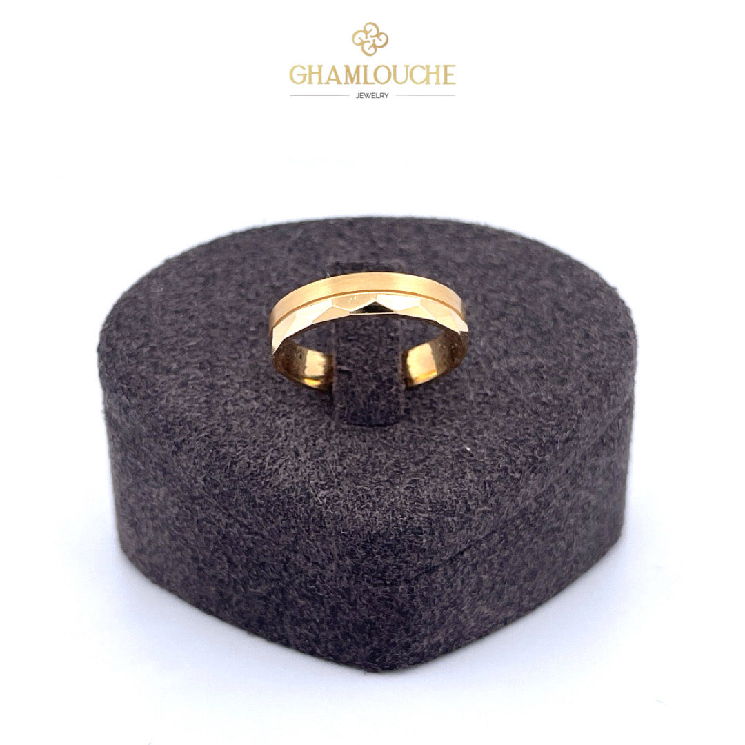 18K Gold Wedding Band