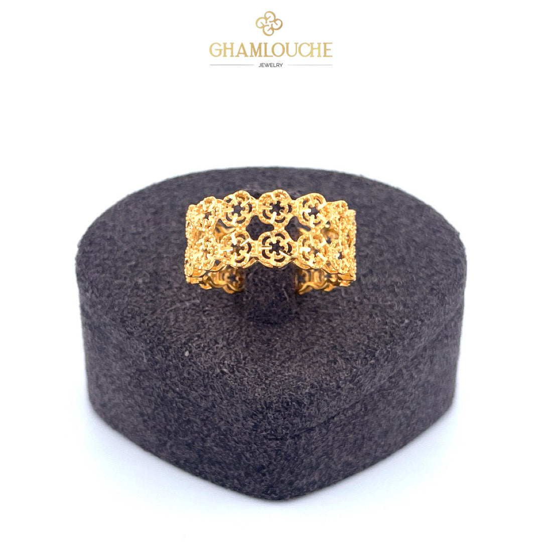 21K Gold Modern Ring