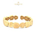 18K Italian Gold Modern Bangle
