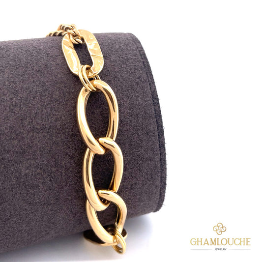 18K Gold Modern Bracelet