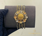 18K Yellow , White and Rose Gold Bracelet Frame For 21K 1/4 2g Lira King George V Gold Coin