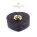 18K Gold Modern Ring with Stones