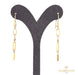18K Gold Dangle Earrings