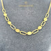 18k Gold Modern Necklace