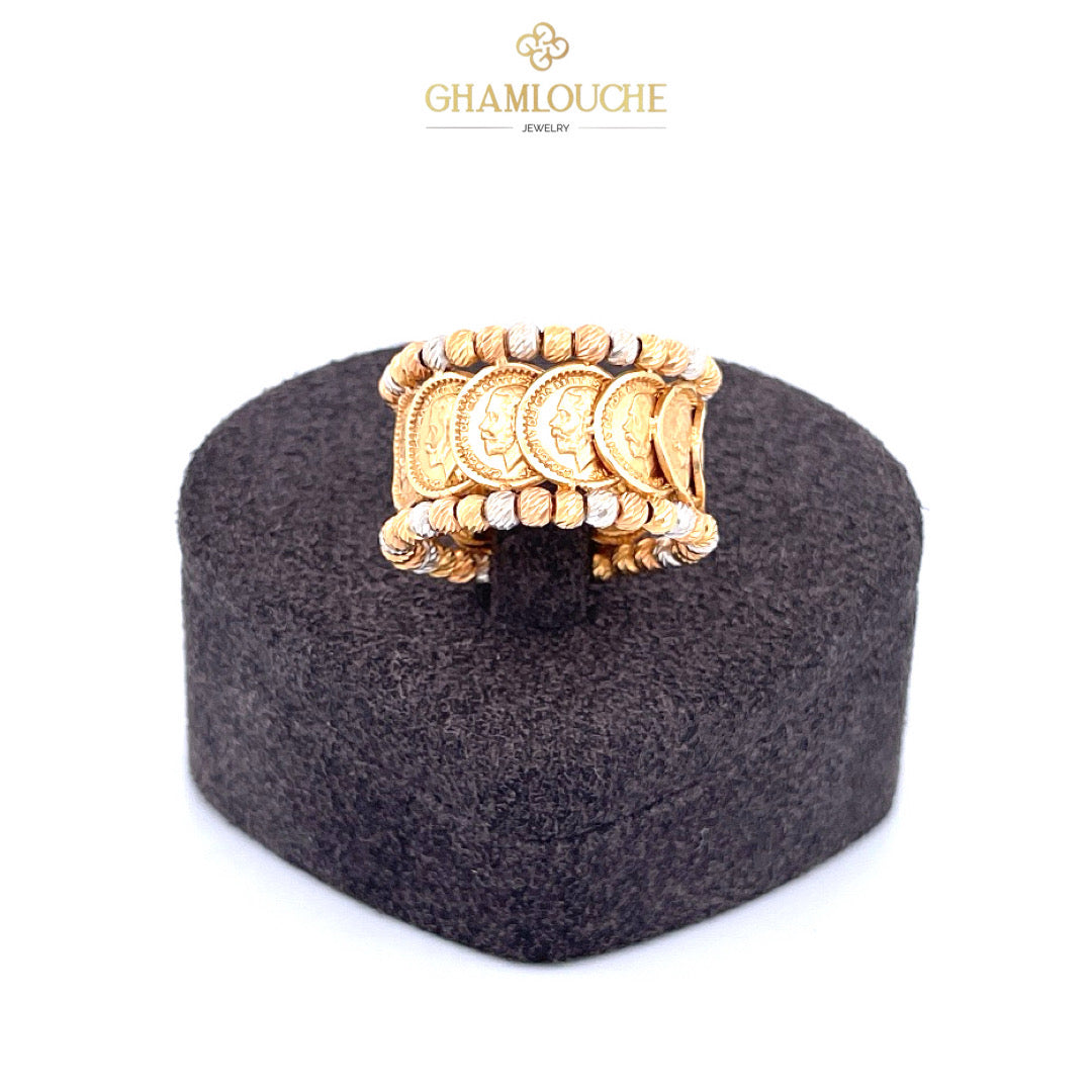 18K Gold Modern Ring