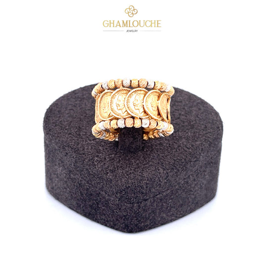 18K Gold Modern Ring