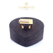 18K Gold Modern Ring with Stones