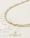 18K Gold Simple Set with Stones