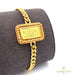 21K Gold Bracelet frame for 24K 2.5g Lady Fortuna