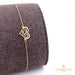 18K Gold Heart Bracelet