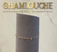 18K Gold Anklet with Enamel