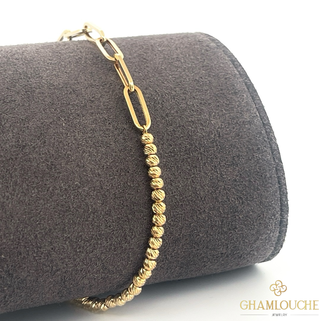 18K Gold Modern Bracelet