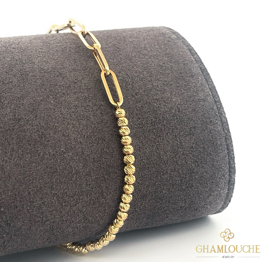 18K Gold Modern Bracelet