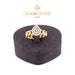 18K Gold Ring with Stones