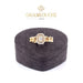 18K Gold Ring with Stones