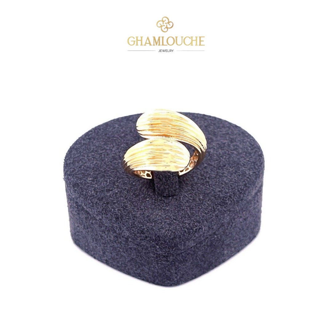 18K Gold Modern Ring