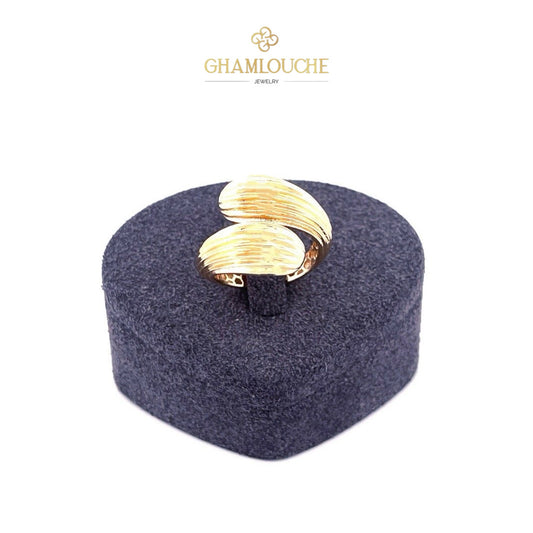 18K Gold Modern Ring
