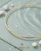 18K Italian Gold Smooth Necklace