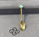 18K Gold Star Kid’s Spoon with Enamel
