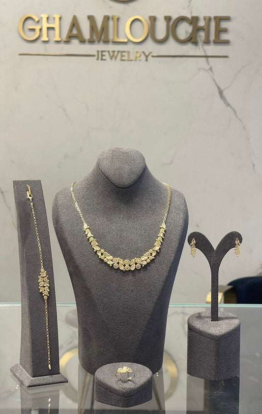 18K Gold Multi-Shapes Set