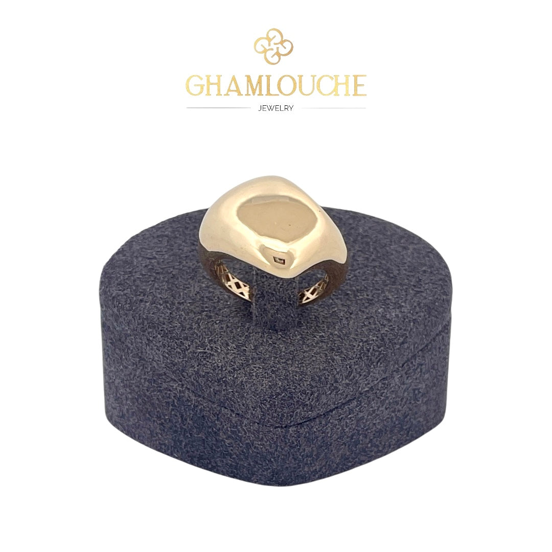 18K Gold Modern Ring