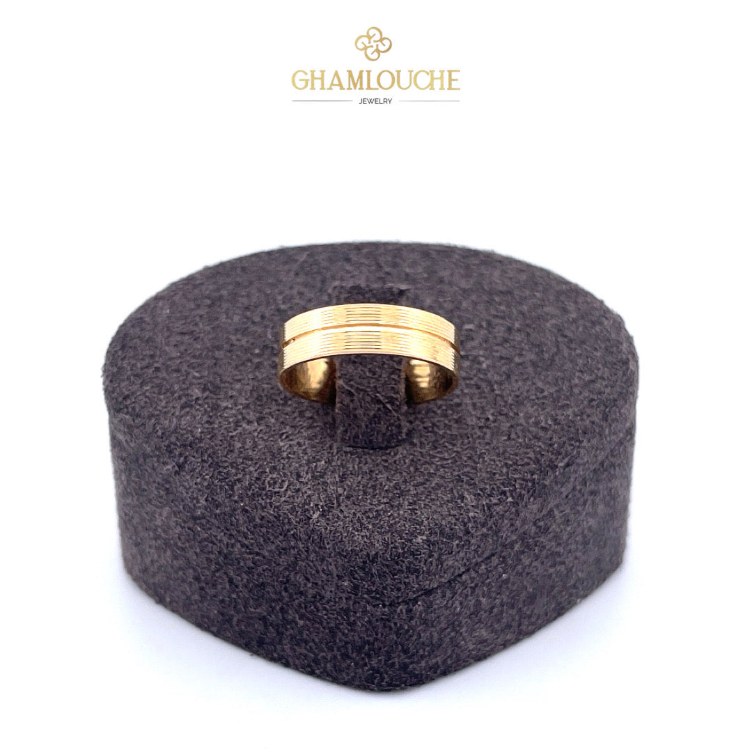 18K Gold Wedding Band