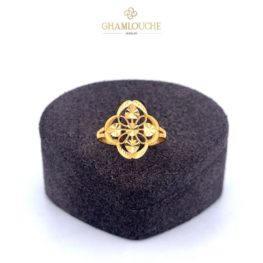 21K Gold Modern Ring