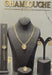 18K Yellow and Rose Gold Lady Fortuna Wheat Pattern Set