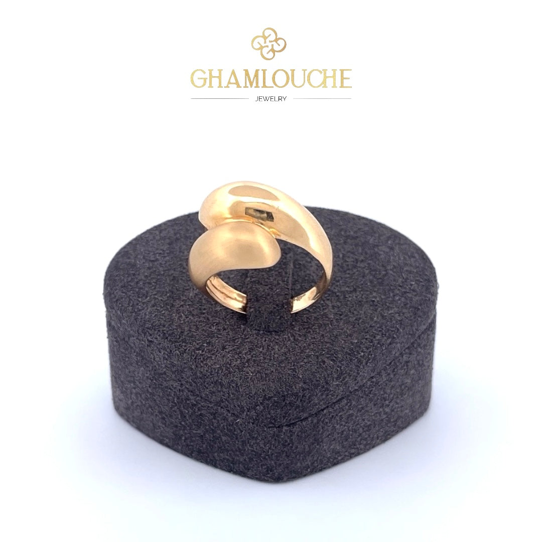 18K Gold Modern Ring