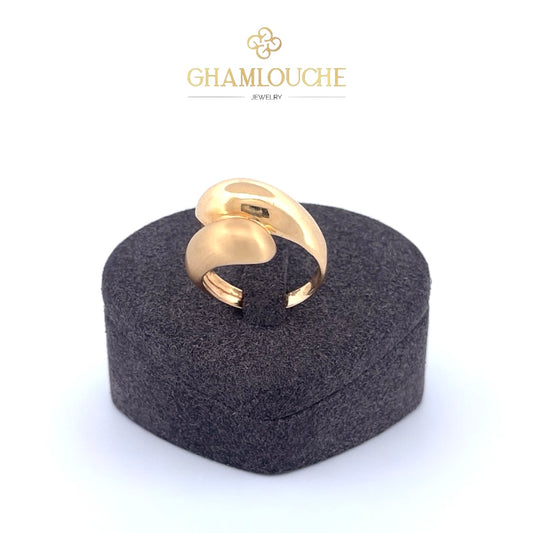18K Gold Modern Ring