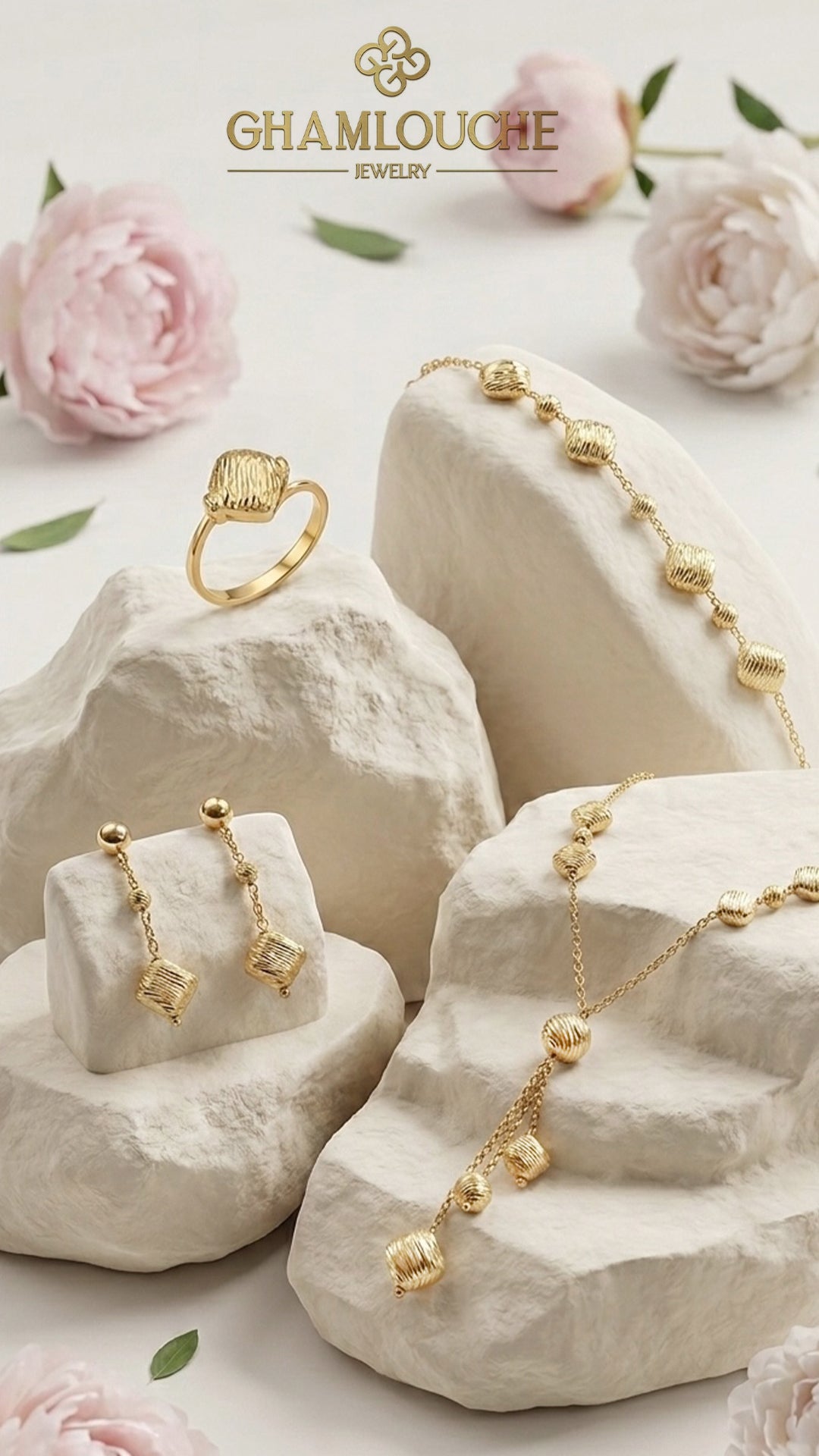 18K Italian Gold Set