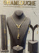 18K Italian Yellow and White Gold Set