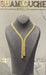 18K Gold Y-Shaped Necklace