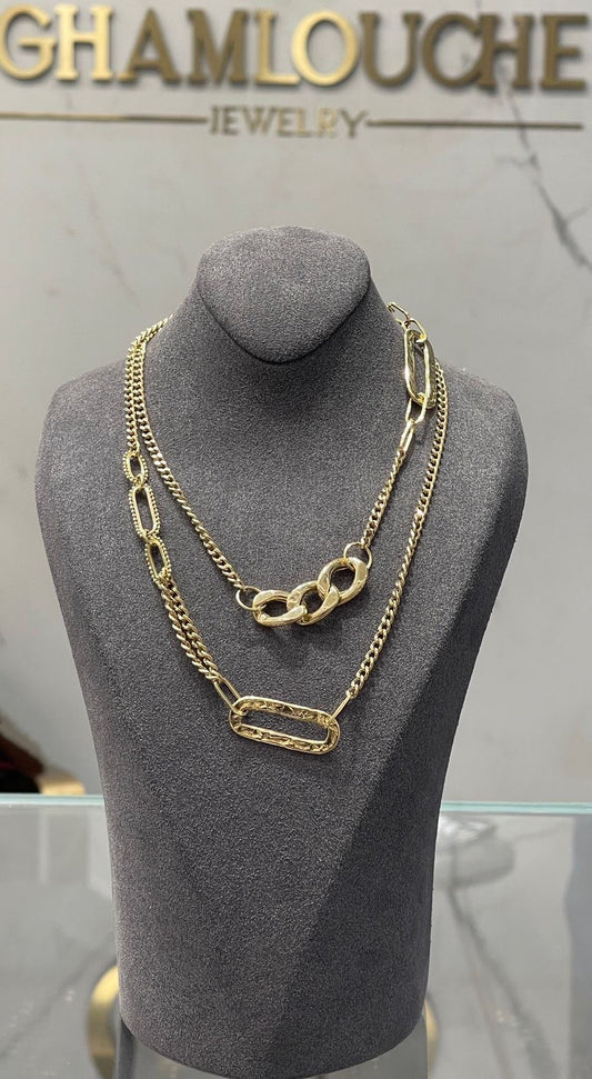 18K Gold Multi-Wear Necklace