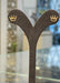 18K Gold Crown Stud Earrings