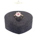 18K Gold Flower Kid’s Ring with Enamel