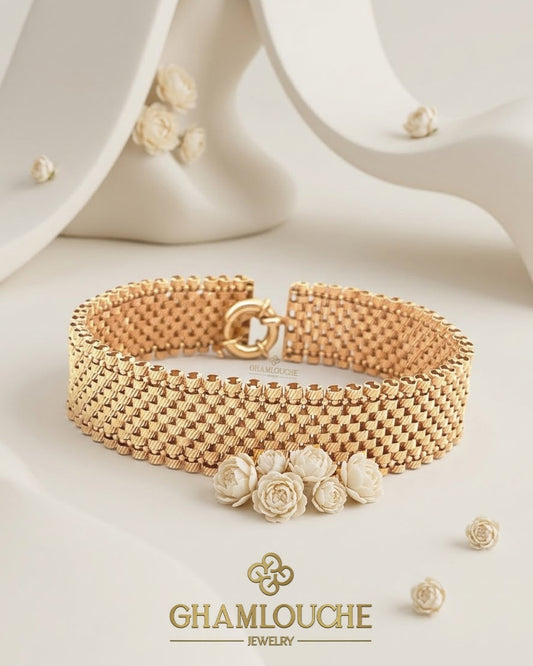 18K Italian Gold Modern Bracelet