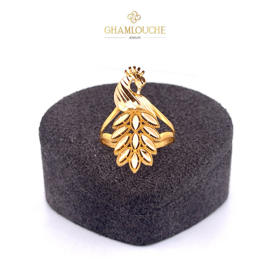 21K Gold Modern Ring