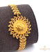21K Gold Printed Coin Bracelet