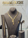 18K Gold Wheat Motif Set