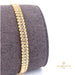 18K Italian Yellow and White Gold Bracelet