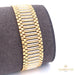 18K Italian Yellow and White Gold Bracelet