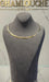 18K Italian Gold Double Sided Necklace
